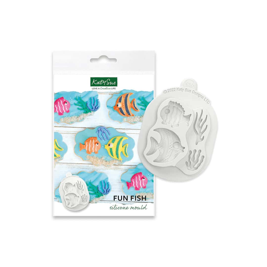 molde de silicone para peixe