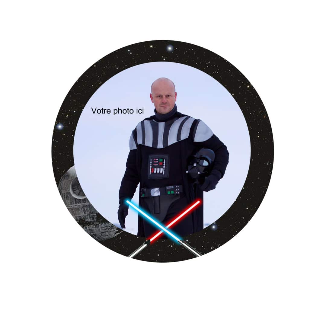 Estrela fotográfica comestível