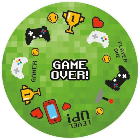 caixa de cupcake de videogame verde
