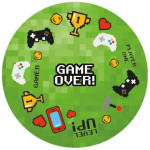 caixa de cupcake de videogame verde