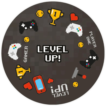 caixa preta para cupcake de videogame