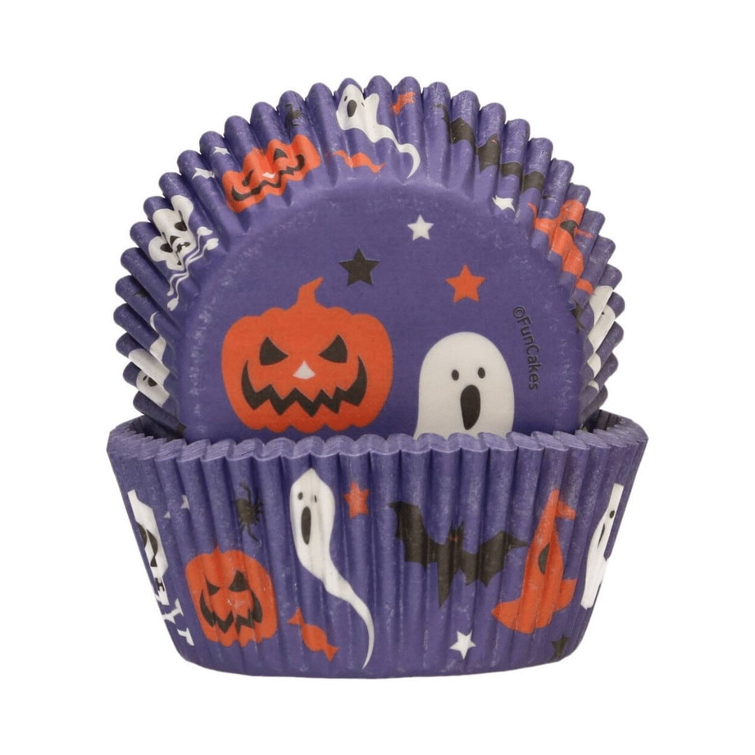 caixas de cupcake de halloween