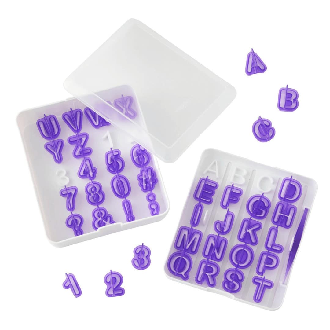 kit de cortadores de alfabeto