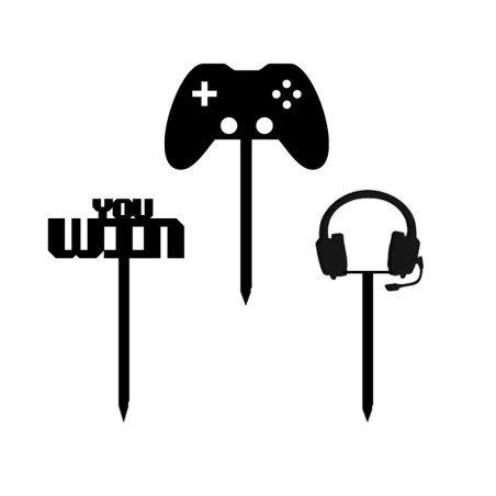 videogame-topper-de-cupcake