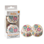 caixas de cupcake com balão de ar quente