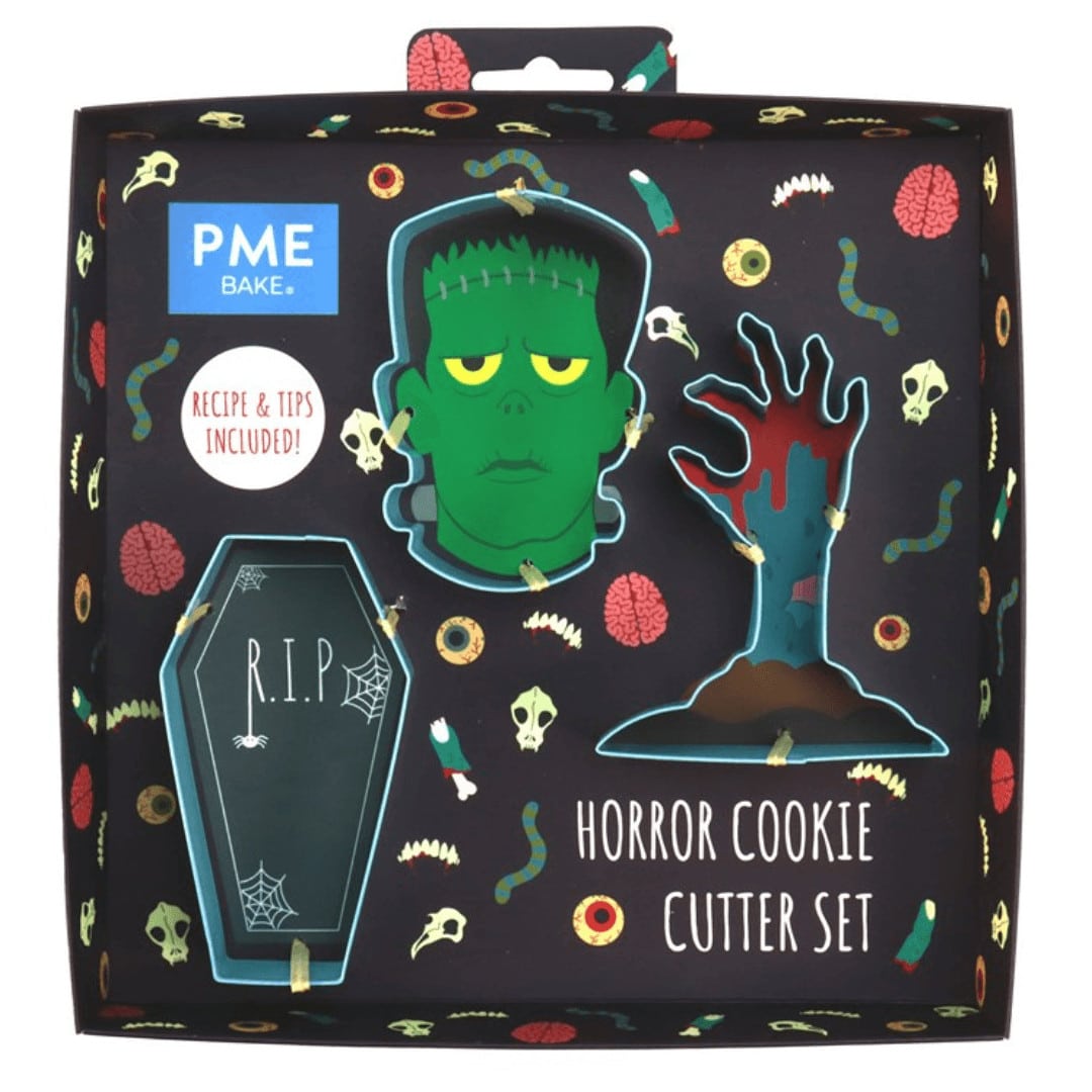 conjunto de cortador de biscoitos de terror