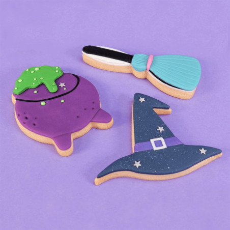 cortadores de biscoitos de bruxa