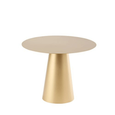 display de bolo de ouro