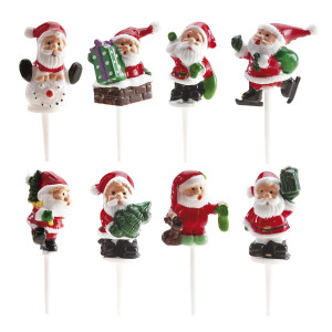 8 escolhas decorativas de Papai Noel para registro