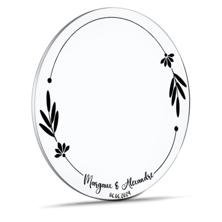 bandeja de bolo de casamento personalizada