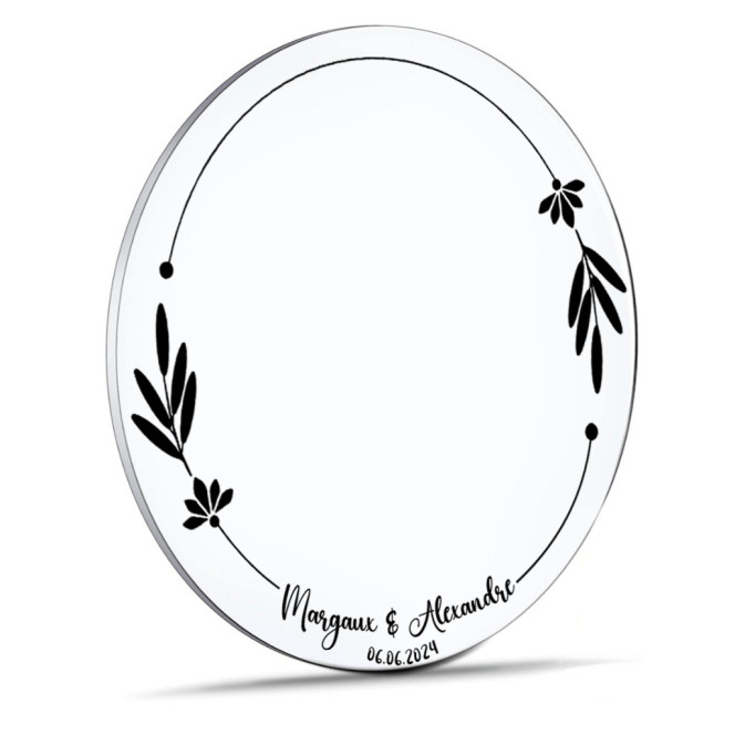 bandeja de bolo de casamento personalizada