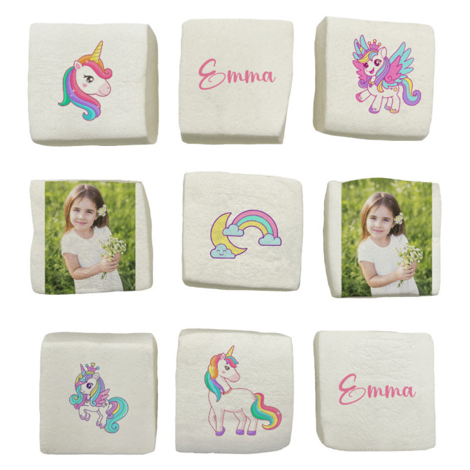 marshmallows de rugby personalizados