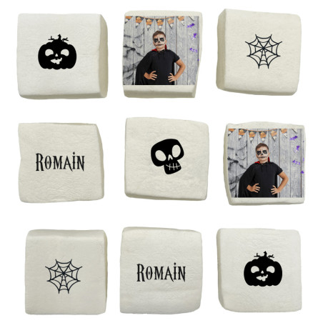 marshmallows de halloween personalizados