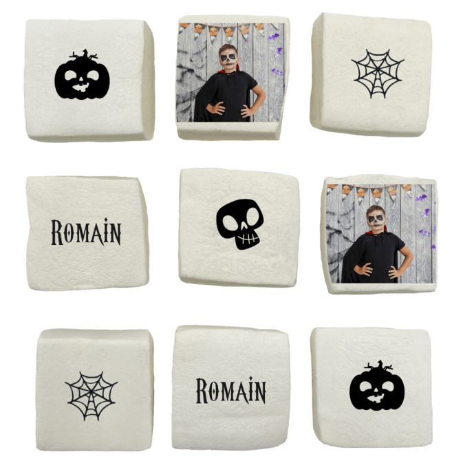 marshmallows de halloween personalizados