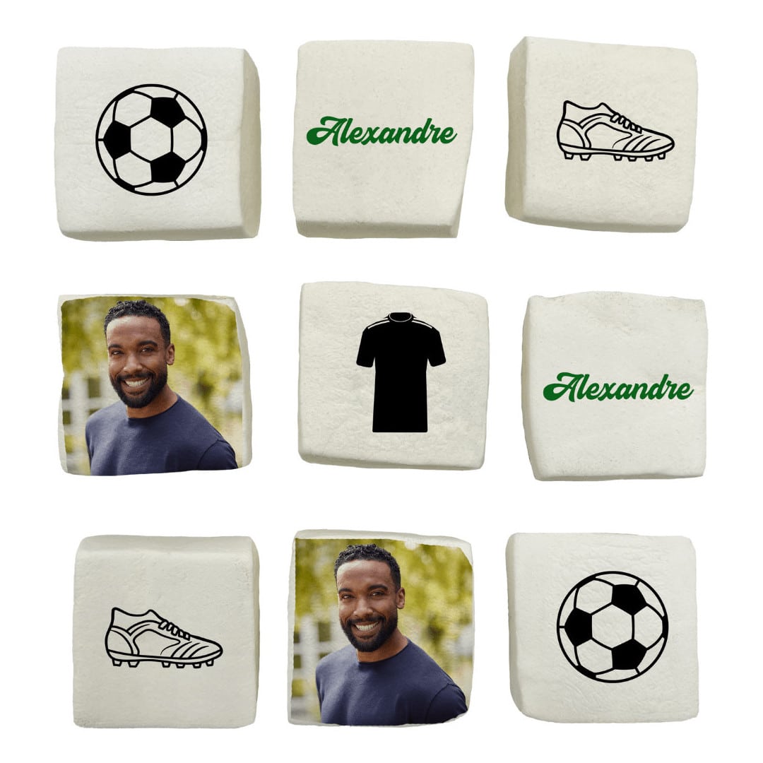 marshmallows-futebol personalizado