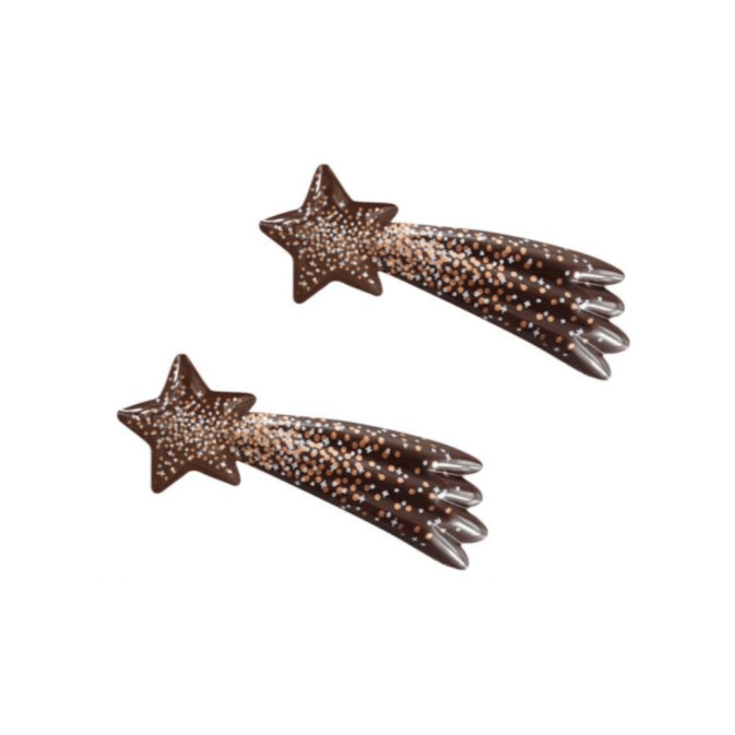 decorações-chocolat-comete-pour-buche