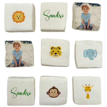 marshmallows da selva personalizados