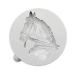 molde de cavalo de silicone