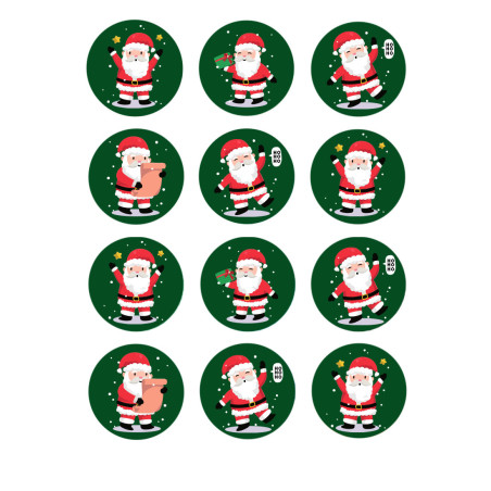 12 mini-discos-papai-natal