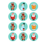 mini-discos-comestíveis-de-natal
