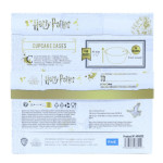 parte de trás do pacote de cupcake de harry potter