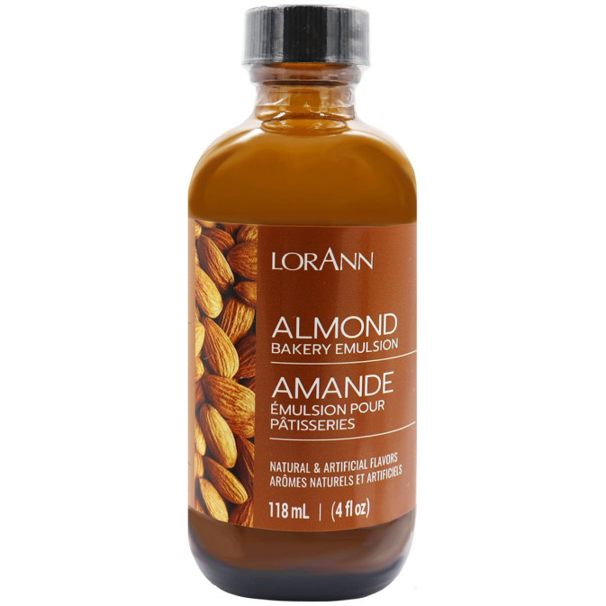 sabor de amêndoa