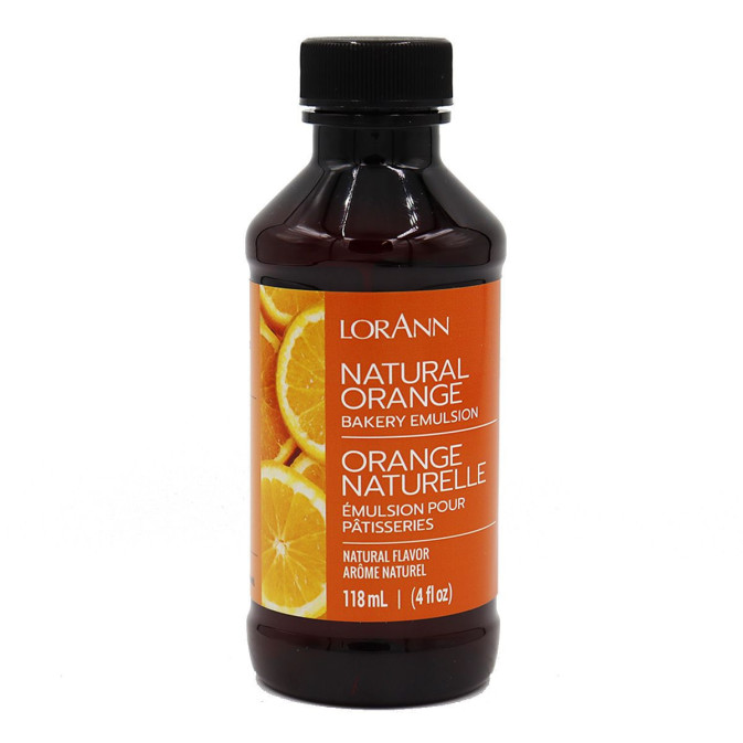 sabor alimentar de emulsão de laranja