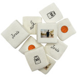 cesta de marshmallows personalizável