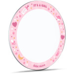 bandeja de bolo personalizada é uma menina