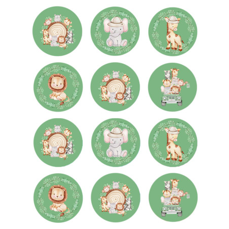 mini-discos-comestíveis-da-selva-baby