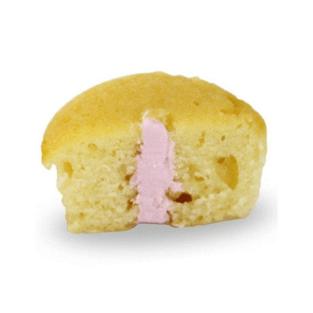 preenchendo um cupcake