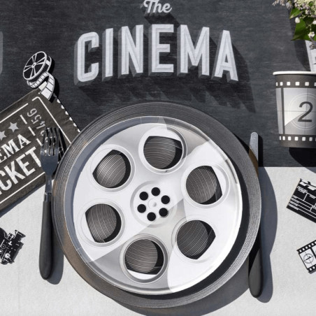 decoração-aniversário-cinema