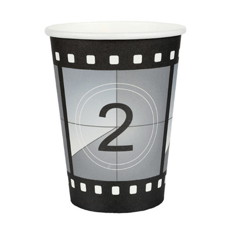 copos de contagem de cinema