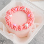 bolo bento rosa