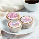 12 mini-discos-de-açúcar-cupcake-sereia