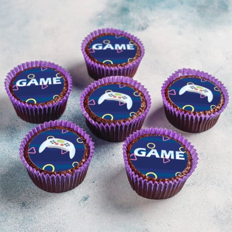 mini-disco-videogame-de-açúcar-para-cupcake
