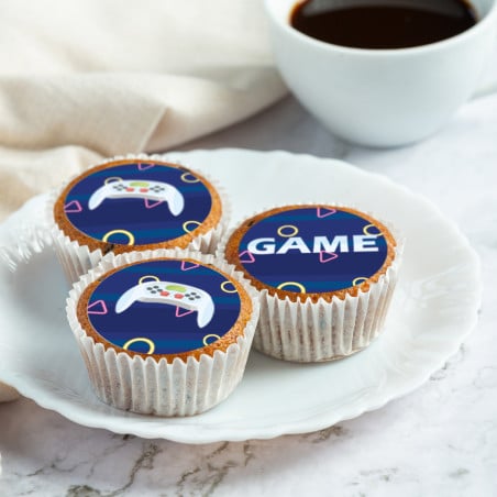 mini-disco-de-açúcar-videogame-cupcake