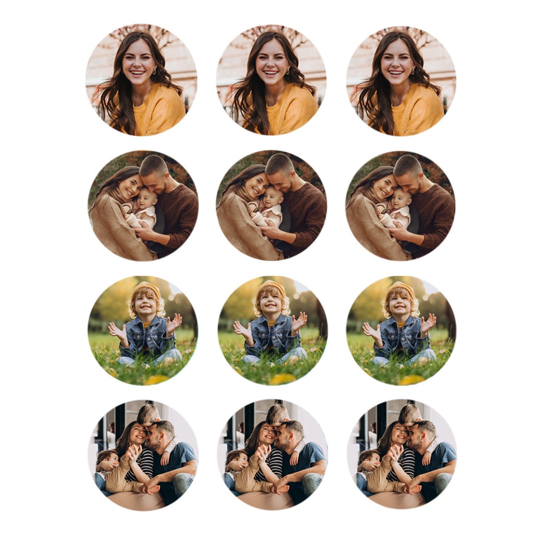 discos de cupcake personalizados