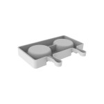 molde traseiro redondo 3d silikomart