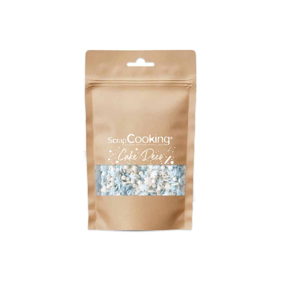 Mistura de granulados congelados | Decoração de bolo