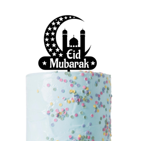topo de bolo eid mubarak