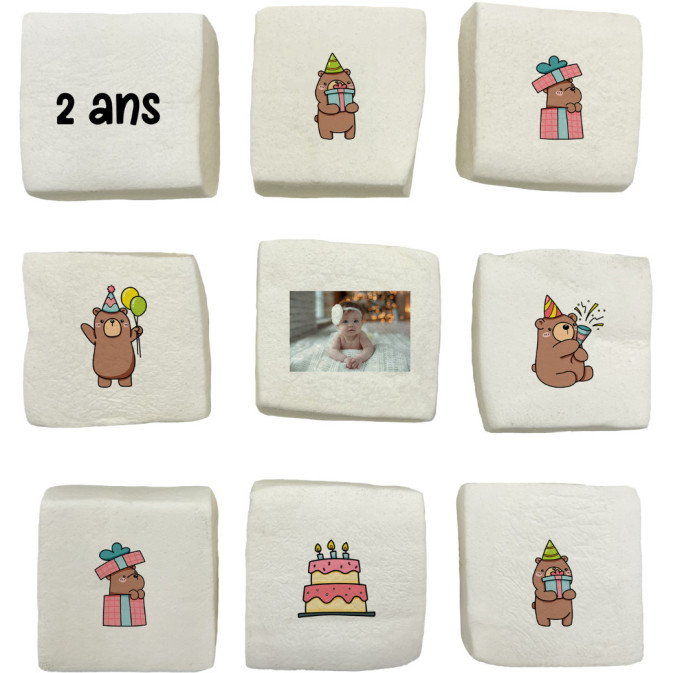 urso-marshmallow personalizado