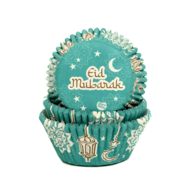 Formas para cupcakes Eid Mubarak