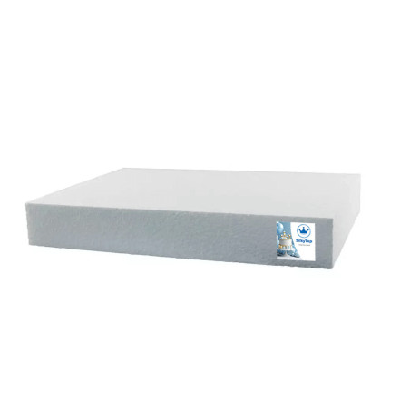 boneco de bolo silkytop retangular com 7,5cm de altura
