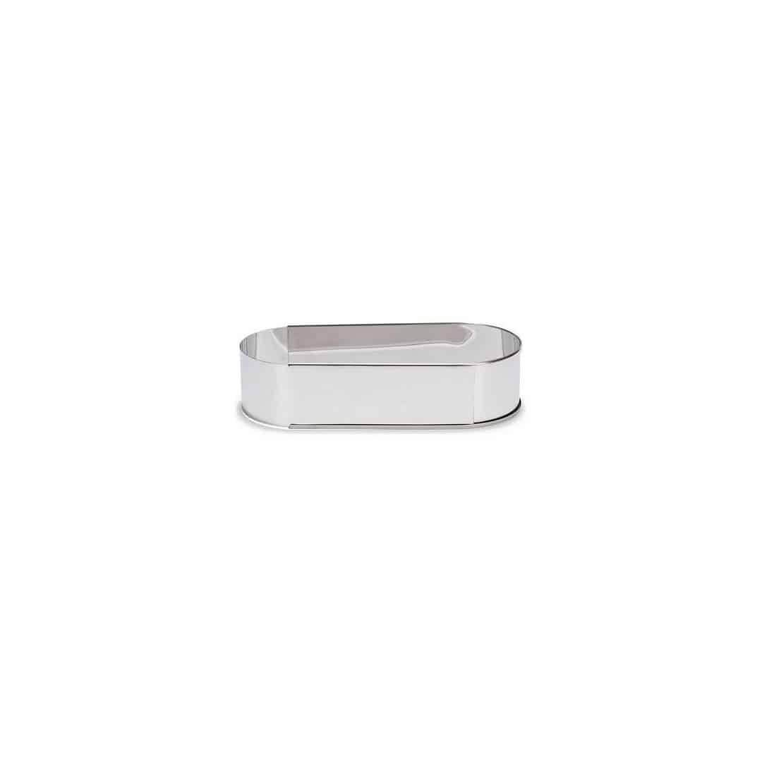 Anel de pastelaria oval ajustável