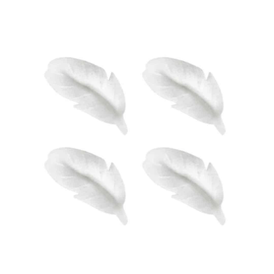 penas de açúcar branco