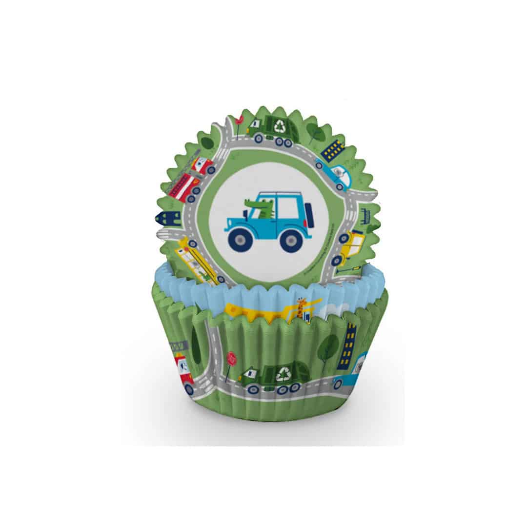 Transporte de 60 caixas de cupcake