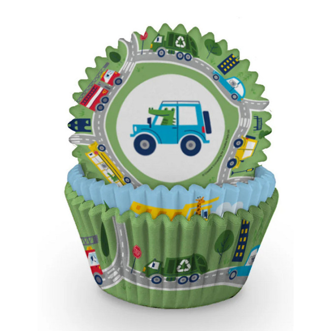 Transporte de 60 caixas de cupcake