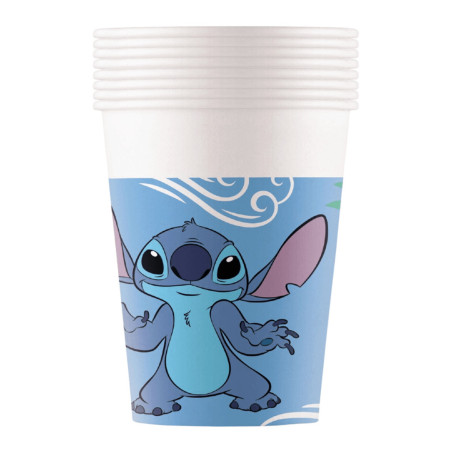 8 xícaras de lilo e stitch
