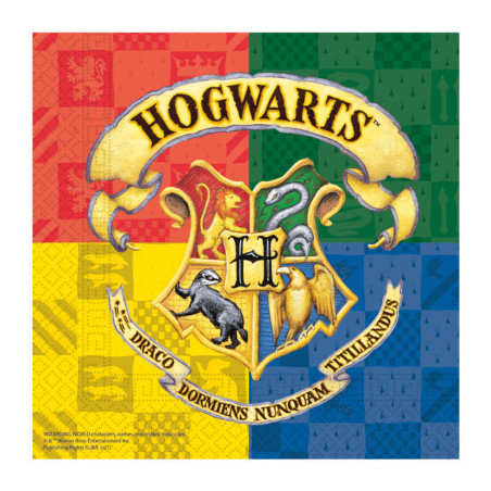 20 guardanapos Harry Potter